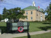 Newer view showing Miner's memorial