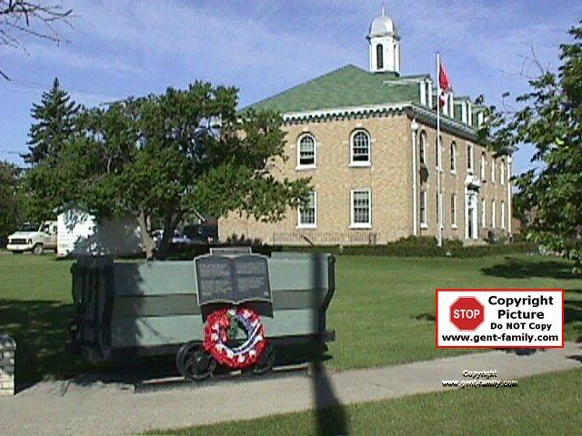 Estevan Court House and Miner's Corner Display