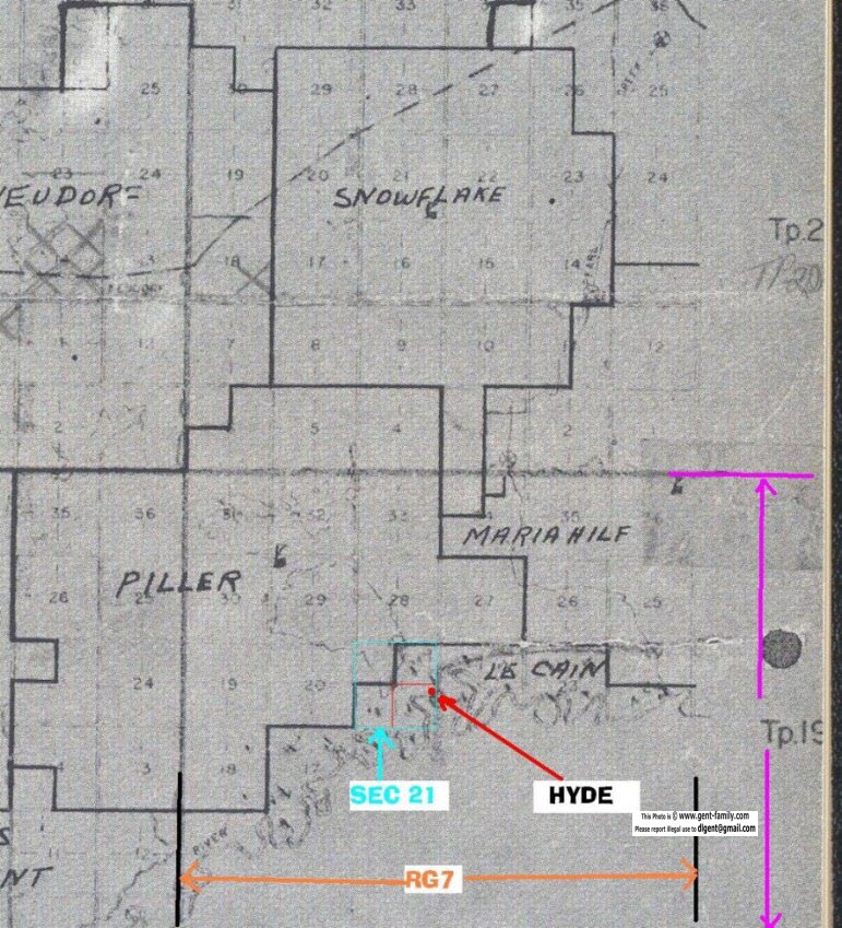 Hyde Section Map