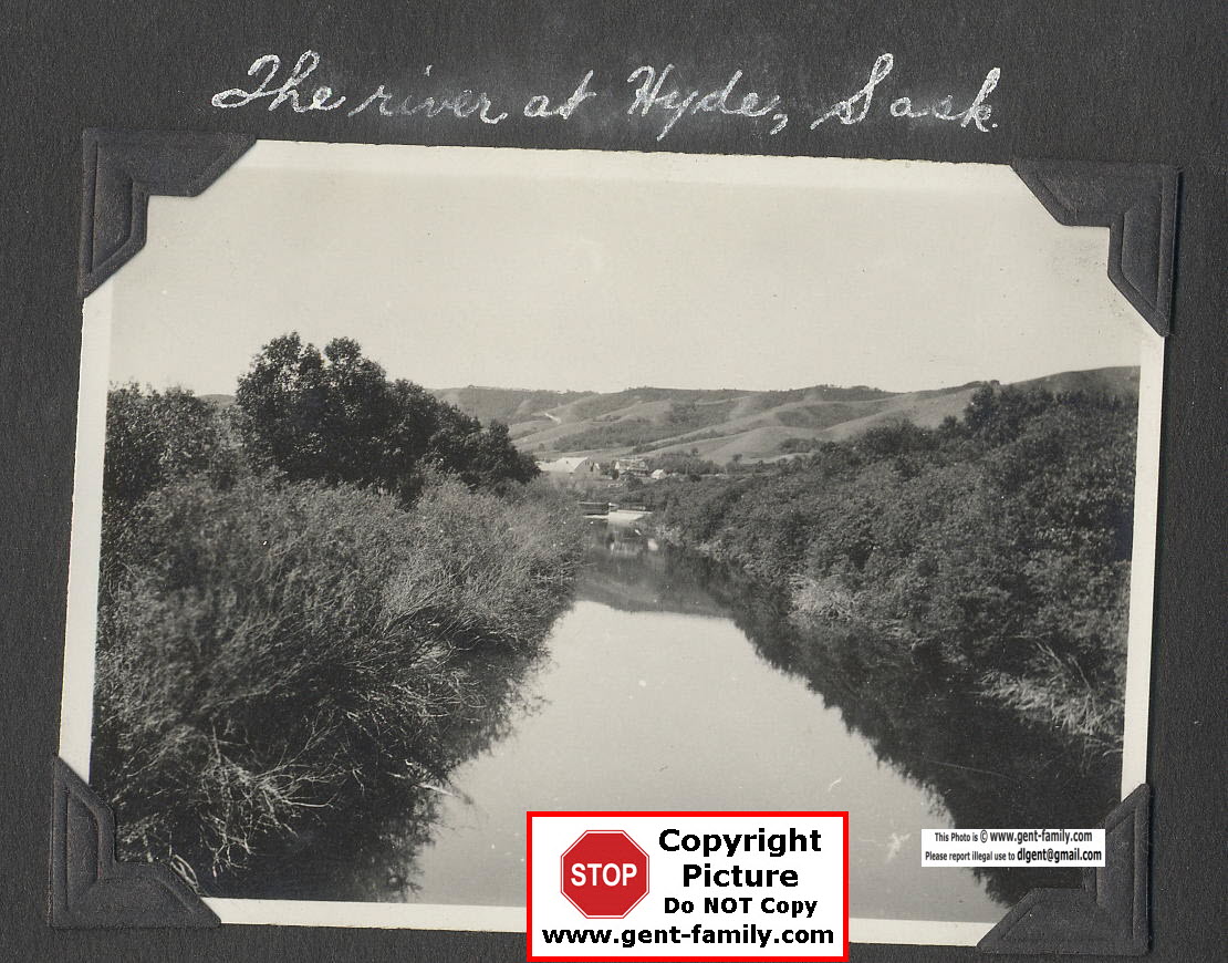 QuAppelle river July 1, 1929