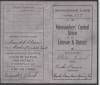 My Uncle Frank C. Olson's Union card ca 1940, Roche Percee Coal Mining Co